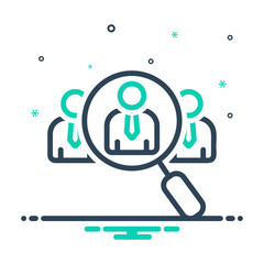 Mix icon for employment 