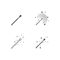 Wand Magic stick icon