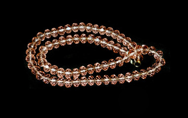 gift isolated on black background