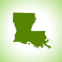map of Louisiana