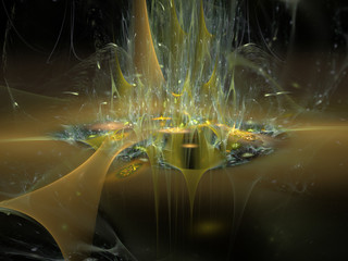 Imaginatory fractal background Image