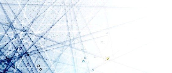 Fototapeta premium abstract futuristic fade computer technology business background