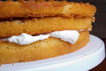 Homemade Cake Making