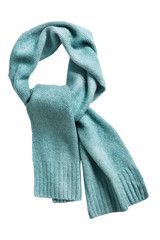Tied scarf isolated