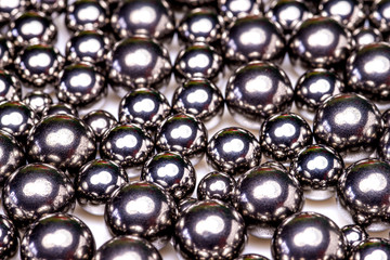 steel balls of a rolling element