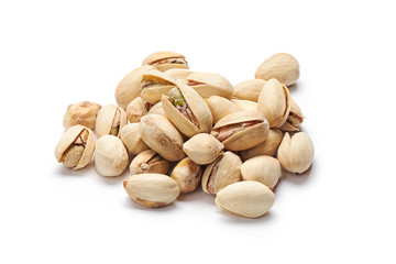 heap of salted pistachios