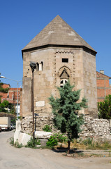 Fototapeta na wymiar Hilafet Gazi Tomb in Amasya. The tomb was built in the 13th century.