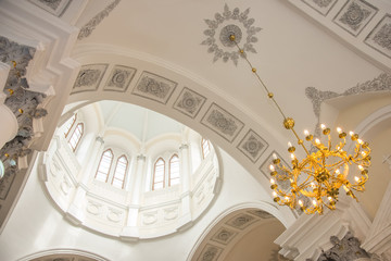 Interior Items in the Cathedral of the Roman Catholic Church, Odessa City, Ukraine