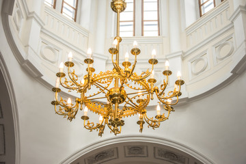 Interior Items in the Cathedral of the Roman Catholic Church, Odessa City, Ukraine