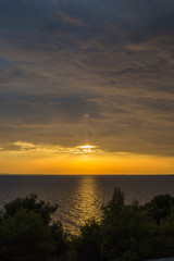 Fototapeta premium Nikiti, Sithonia, Halkidiki, Greece beach