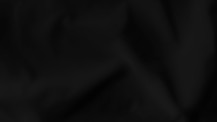 Smooth elegant black silk or satin luxury cloth texture background. Luxurious background design