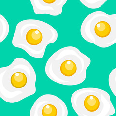 breakfast eggs seamless pattern background for textille or book covers, manufacturing,wallpaper, print, gift wrap, and scrapbooking