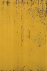 Abstract yellow cement wall