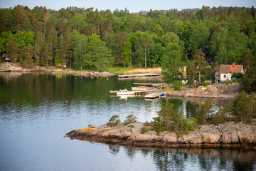 Obraz premium Scandinavian archipeligo