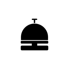 Hotel bell icon. vector Simple modern icon design illustration.