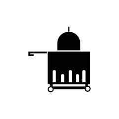 Room Service icon. Simple modern icon design illustration.