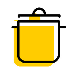 vector ilustration of pan icon