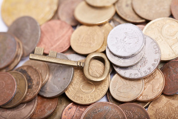 Currency USD financial material