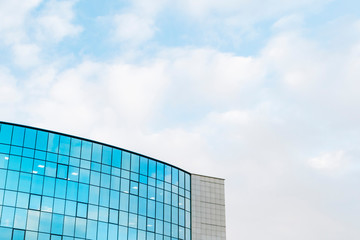 Fragment of the administrative building facade