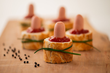 Close up of healthy edible arrangement