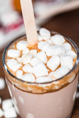 Hot chocolate on the stick