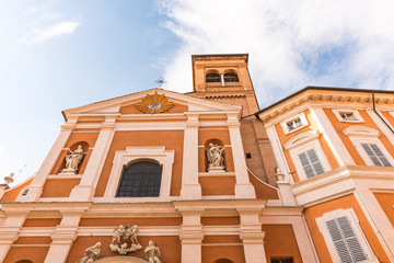 Obraz premium San Barnaba Church. Modena, Italy.
