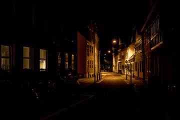 Fototapeta na wymiar The city in the night