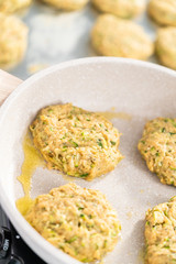 Zucchini cakes