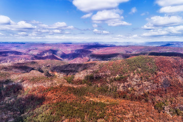 D BM Bushfire canyon sky