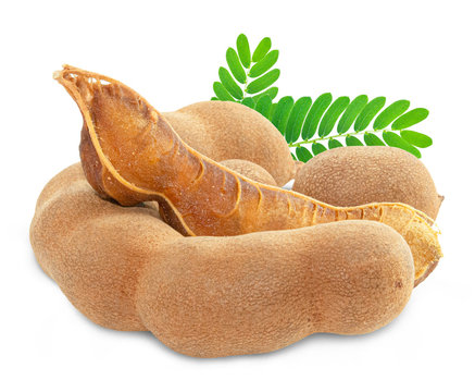 Tamarind isolated on a white background