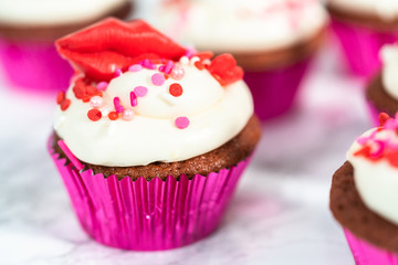 Red velvet cupcakes