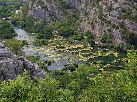 Roski Slap, sur la rivi&egrave;re Krka