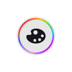 Paint -  Modern App Button