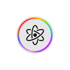 Atom -  Modern App Button