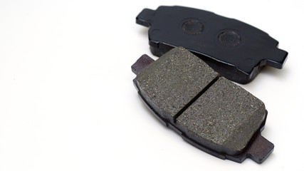 brake pads isolated on white
