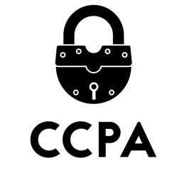 CCPA, California Consumer Privacy Act sign