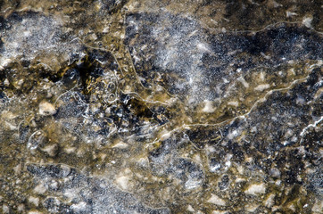 Frozen Icy grunge Background