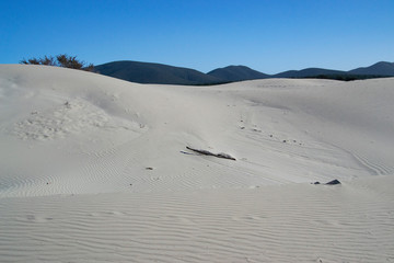 Le bianche dune di Is Arenas Biancas a Teulada