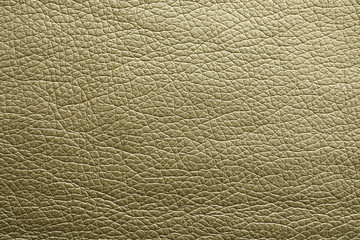 Texture of olive leather as background, closeup