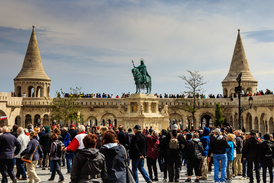 Springtime cityscapes of Budapest, Hungary
