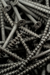 Black steel screws for wood used in carpentry and handicrafts for industrial and household. Best for drywall.