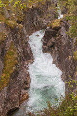 Obraz premium Wasserfall Im Brostdalen