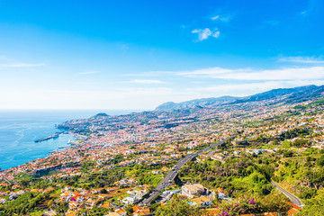 The capital of Madeira Island - Funchal city