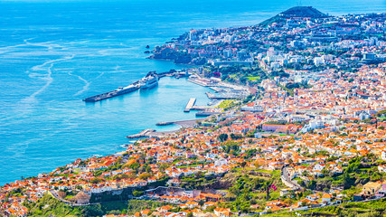 The capital of Madeira Island - Funchal city
