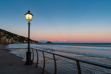 Alassio seascape, Italian Riviera