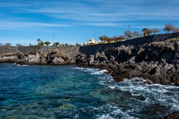 Coastline near Alcala, Tenerife, Canary islands, Spain