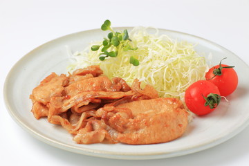 豚のしょうが焼き