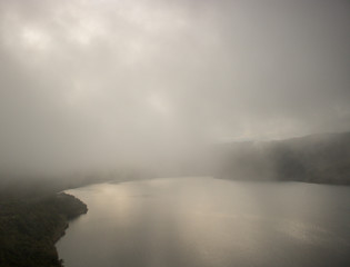Fototapeta premium Amazing view of Laguna Cuicocha in Ecuador