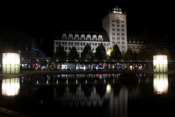 Fototapeta premium Augustusplatz Leipzig