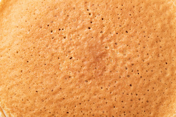 background of homemade pancakes